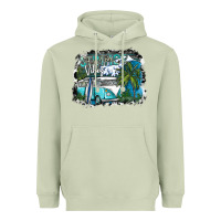 Matcha summer vibes Heavyweight Hoodie - SublimationCraftShop