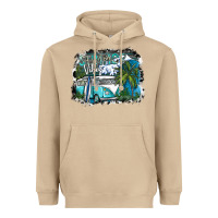 Mushroom summer vibes Heavyweight Hoodie - SublimationCraftShop