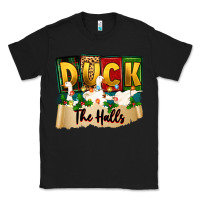 Black christmas duck the halls Classic Tee - Zillion Design Studio