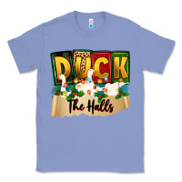 Colony Blue christmas duck the halls Classic Tee - Zillion Design Studio