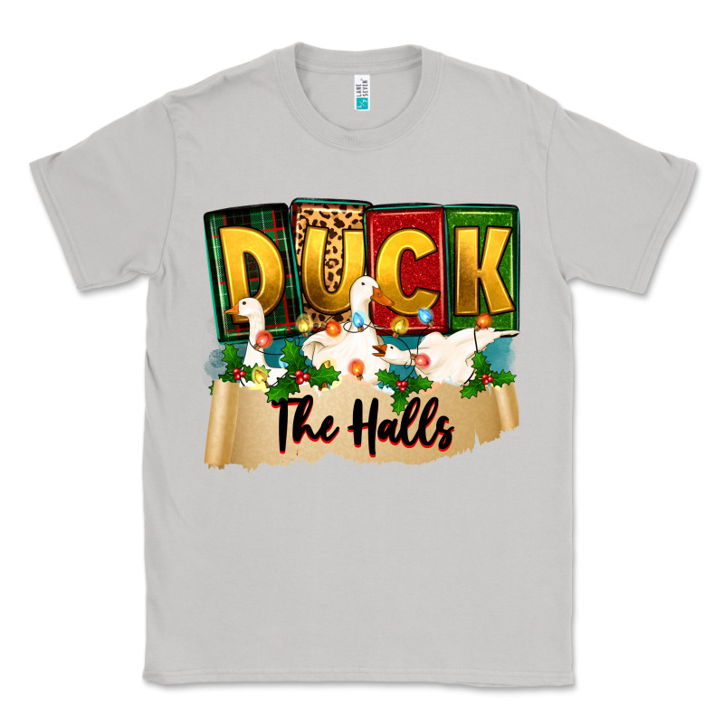 Christmas Duck The Halls Classic Tee by Zillion Design Studio | Teevron