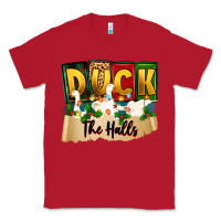 Red christmas duck the halls Classic Tee - Zillion Design Studio