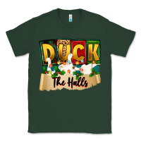 Sports Green christmas duck the halls Classic Tee - Zillion Design Studio