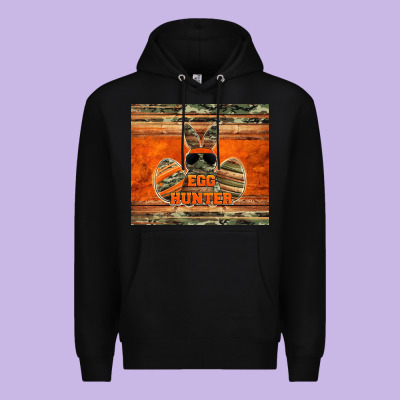 Easter Egg Hunter Boys Premium Hoodie Designed By Jasminsmagicworld
