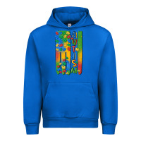 Cobalt autism american flag Urban Hoodie - MaliasSmallBusiness