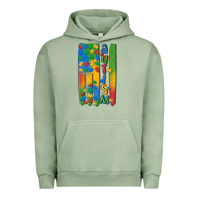 Autism American Flag Urban Hoodie by MaliasSmallBusiness | Teevron
