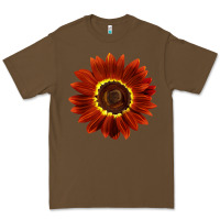 Cacao Rouge Royale Sunflower Premium Tee - LillyAllenDesigns