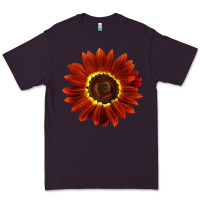Plum Rouge Royale Sunflower Premium Tee - LillyAllenDesigns