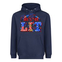Navy Let's get lit 4th of July Heavyweight Hoodie - Neo Western