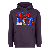 Plum Let's get lit 4th of July Heavyweight Hoodie - Neo Western