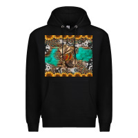 Black western boots and sunflowers tumbler Premium Hoodie - Jasminsmagicworld