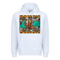White western boots and sunflowers tumbler Premium Hoodie - Jasminsmagicworld