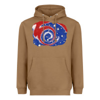 Toasted Coconut Patriotic tie dye background 4th of july Heavyweight Hoodie - CowGirlArtShop