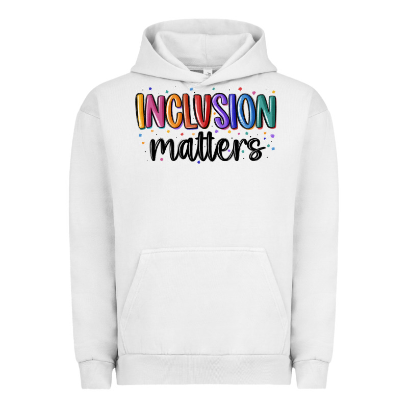ınclusion Matters Urban Hoodie by MaliasSmallBusiness | Teevron