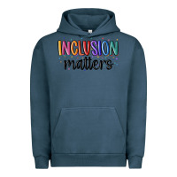 Pigment Midnight Navy ınclusion matters Urban Hoodie - MaliasSmallBusiness