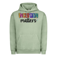 Pigment Oil Green ınclusion matters Urban Hoodie - MaliasSmallBusiness