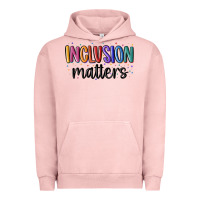 Pigment Salmon ınclusion matters Urban Hoodie - MaliasSmallBusiness