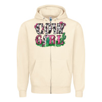 Sandshell cowgirl lightning bolt Zipper Hoodie - Zillion Design Studio