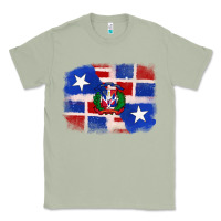 Matcha dominican and puerto rico flag Classic Tee - texasbilliewilder