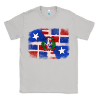 Moon Dust dominican and puerto rico flag Classic Tee - texasbilliewilder