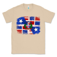 Mushroom dominican and puerto rico flag Classic Tee - texasbilliewilder