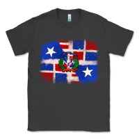 Smoke dominican and puerto rico flag Classic Tee - texasbilliewilder