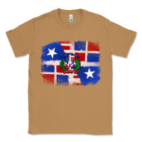 Toasted Coconut dominican and puerto rico flag Classic Tee - texasbilliewilder