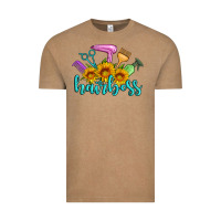Vintage Coffee hairboss western sunflowers hairdresser Vintage Tee - Artiststas