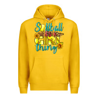 Lemon softball it's a girl thing Premium Hoodie - LillyAllenDesigns