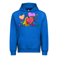 Cobalt proud ally Urban Hoodie - MaliasSmallBusiness