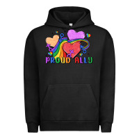 Pigment Black proud ally Urban Hoodie - MaliasSmallBusiness