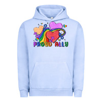 Pigment Grape Ice proud ally Urban Hoodie - MaliasSmallBusiness