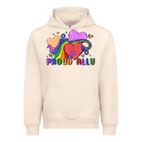 Sandshell proud ally Urban Hoodie - MaliasSmallBusiness