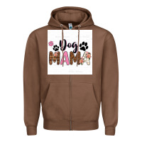 Chestnut dog mama  texas billie wilder filigran. Zipper Hoodie - texasbilliewilder