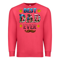 Cardinal best dad ever Premium Sweatshirt - HRA Design Shop