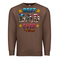 Chestnut best dad ever Premium Sweatshirt - HRA Design Shop