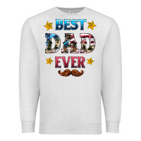 Oatmeal Heather best dad ever Premium Sweatshirt - HRA Design Shop