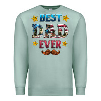 Seafoam best dad ever Premium Sweatshirt - HRA Design Shop
