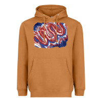 Meerkat Patriotic tie dye background Heavyweight Hoodie - CowGirlArtShop