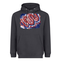 Smoke Patriotic tie dye background Heavyweight Hoodie - CowGirlArtShop