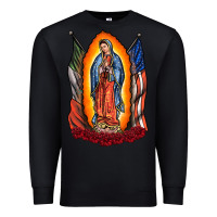 Black our lady Premium Sweatshirt - RacoonDesign