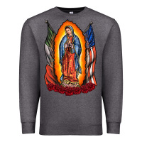 Charcoal Heather our lady Premium Sweatshirt - RacoonDesign