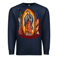 Navy our lady Premium Sweatshirt - RacoonDesign