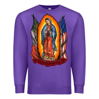 Purple our lady Premium Sweatshirt - RacoonDesign