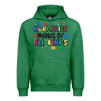 Emerald normalize minds of all kinds Urban Hoodie - MaliasSmallBusiness