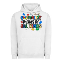 Pigment Lunar Rock normalize minds of all kinds Urban Hoodie - MaliasSmallBusiness