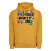 Pigment Peanut Butter normalize minds of all kinds Urban Hoodie - MaliasSmallBusiness