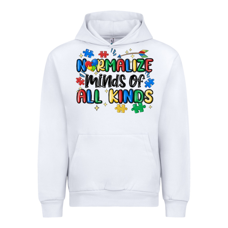 Normalize Minds Of All Kinds Urban Hoodie by MaliasSmallBusiness | Teevron