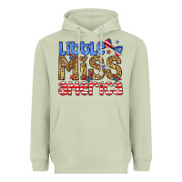 Matcha Little miss America Heavyweight Hoodie - Neo Western