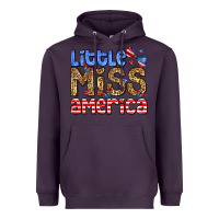 Plum Little miss America Heavyweight Hoodie - Neo Western